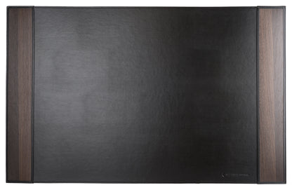 Sebastian Sturm Schreibunterlage STEVE 28 Zoll | Echtes Holz und Kunstleder