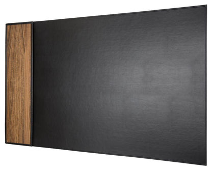 Sebastian Sturm Schreibunterlage BILL 28 Zoll | Echtes Holz und Kunstleder