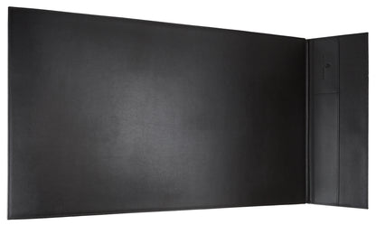 Sebastian Sturm Schreibunterlage TOM Linkshänder 28 Zoll | Echtes Holz und echtes Leder