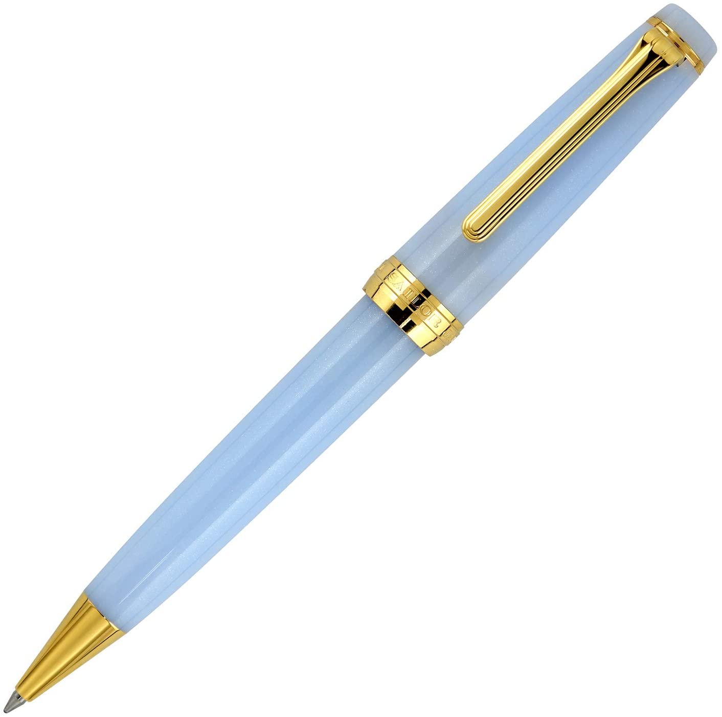Sailor Kugelschreiber PROFESSIONAL GEAR Slim Grateful Crane Light Blue Lamé