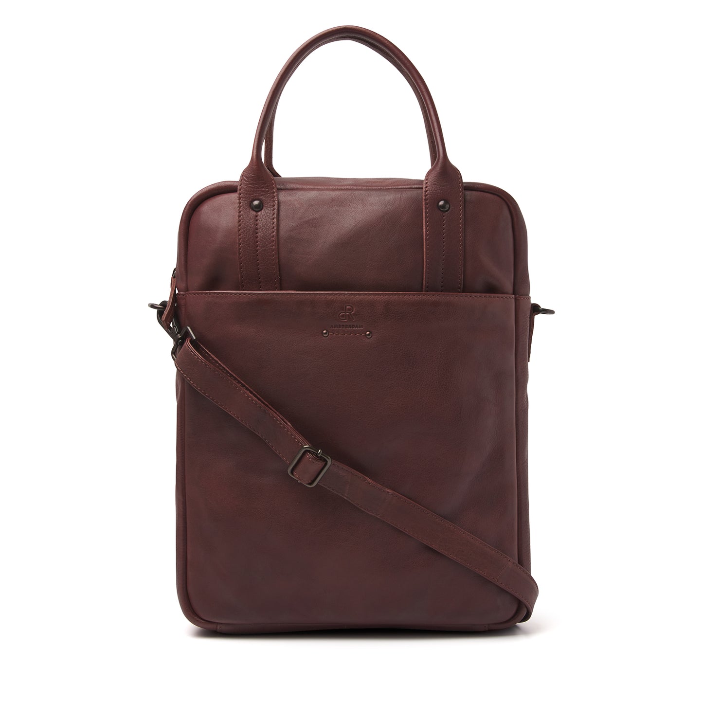 dR Amsterdam Rucksack TAMPA Brown 933578 | Echtes Leder