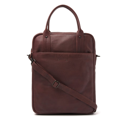 dR Amsterdam Rucksack TAMPA Brown 933578 | Echtes Leder