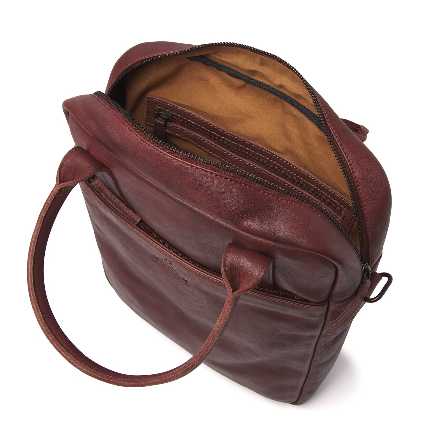 dR Amsterdam Rucksack TAMPA Brown 933578 | Echtes Leder