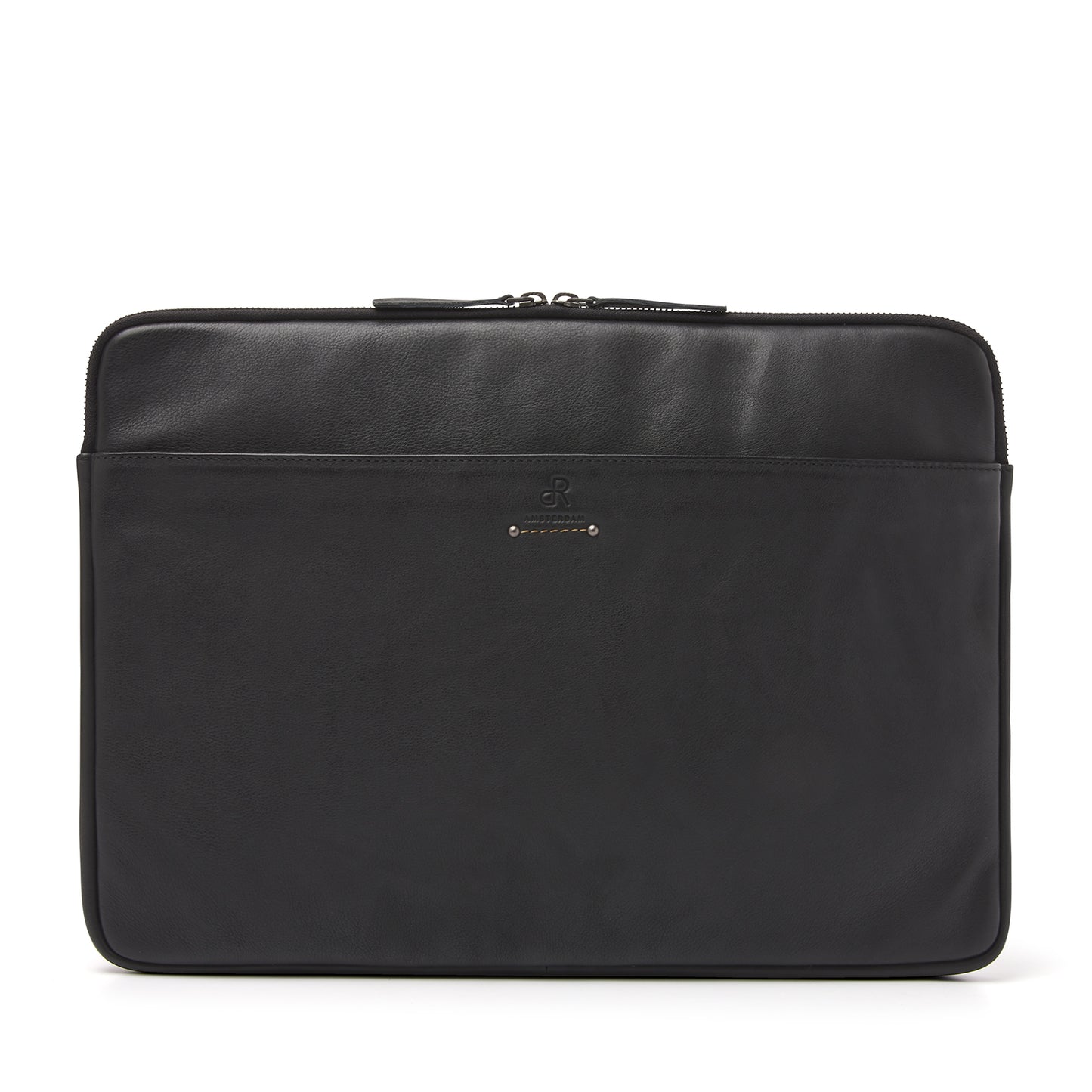 dR Amsterdam Laptop Sleeve TAMPA Black 933580 | Echtes Leder