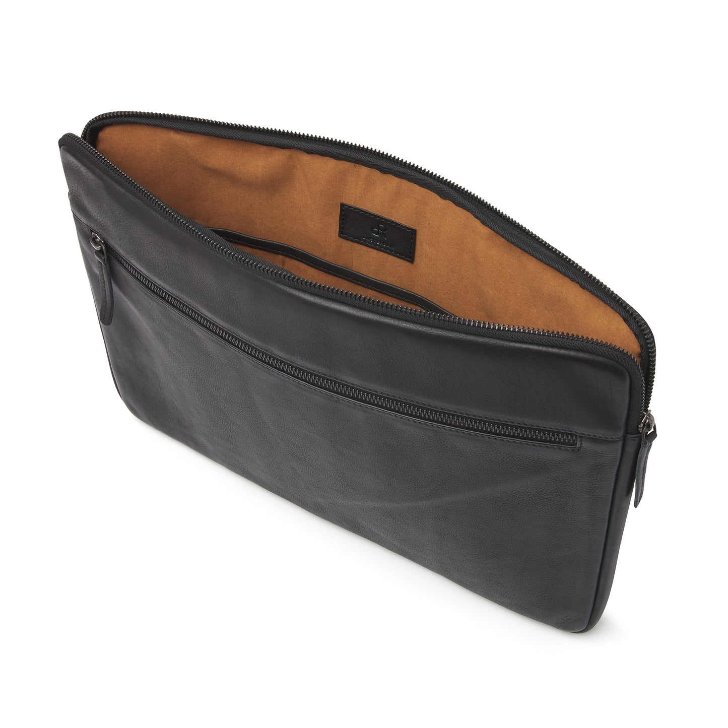dR Amsterdam Laptop Sleeve TAMPA Black 933580 | Echtes Leder