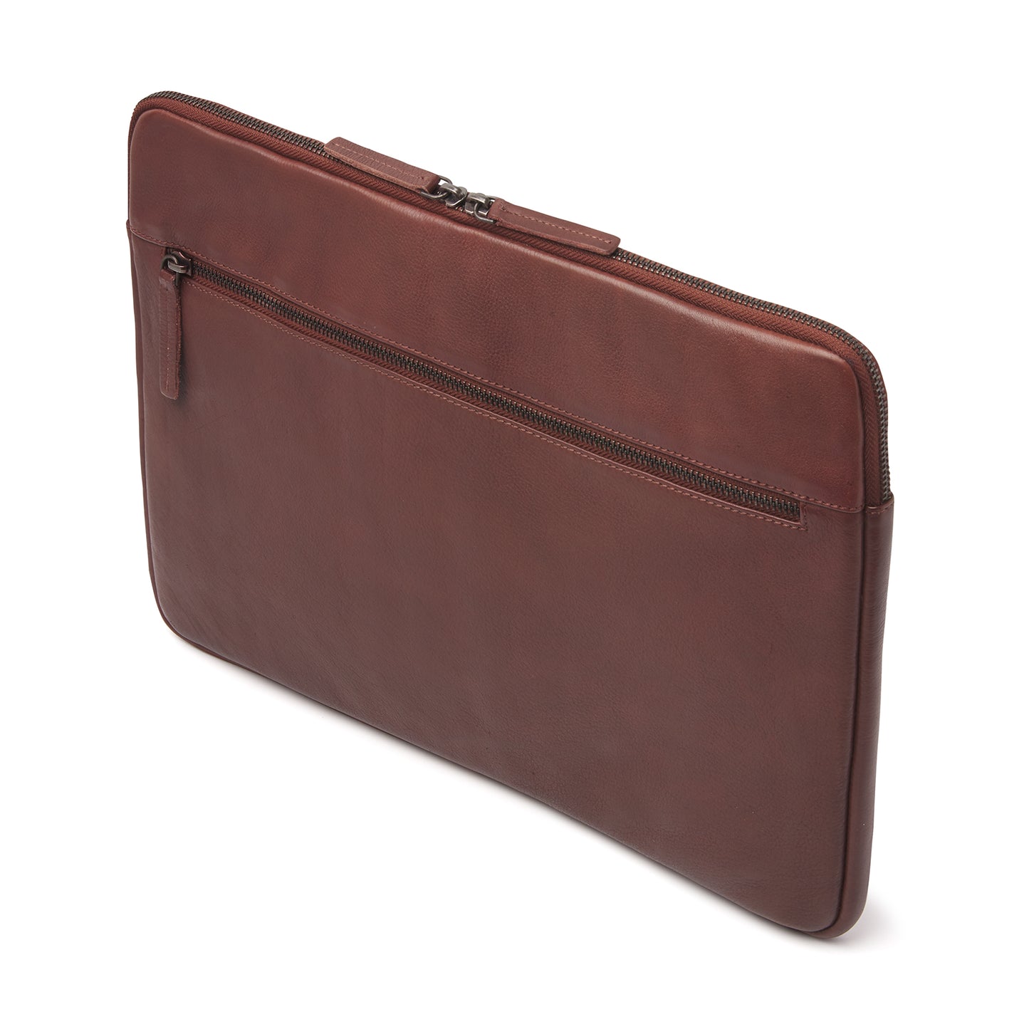 dR Amsterdam Laptop Sleeve TAMPA Brown 933580 | Echtes Leder