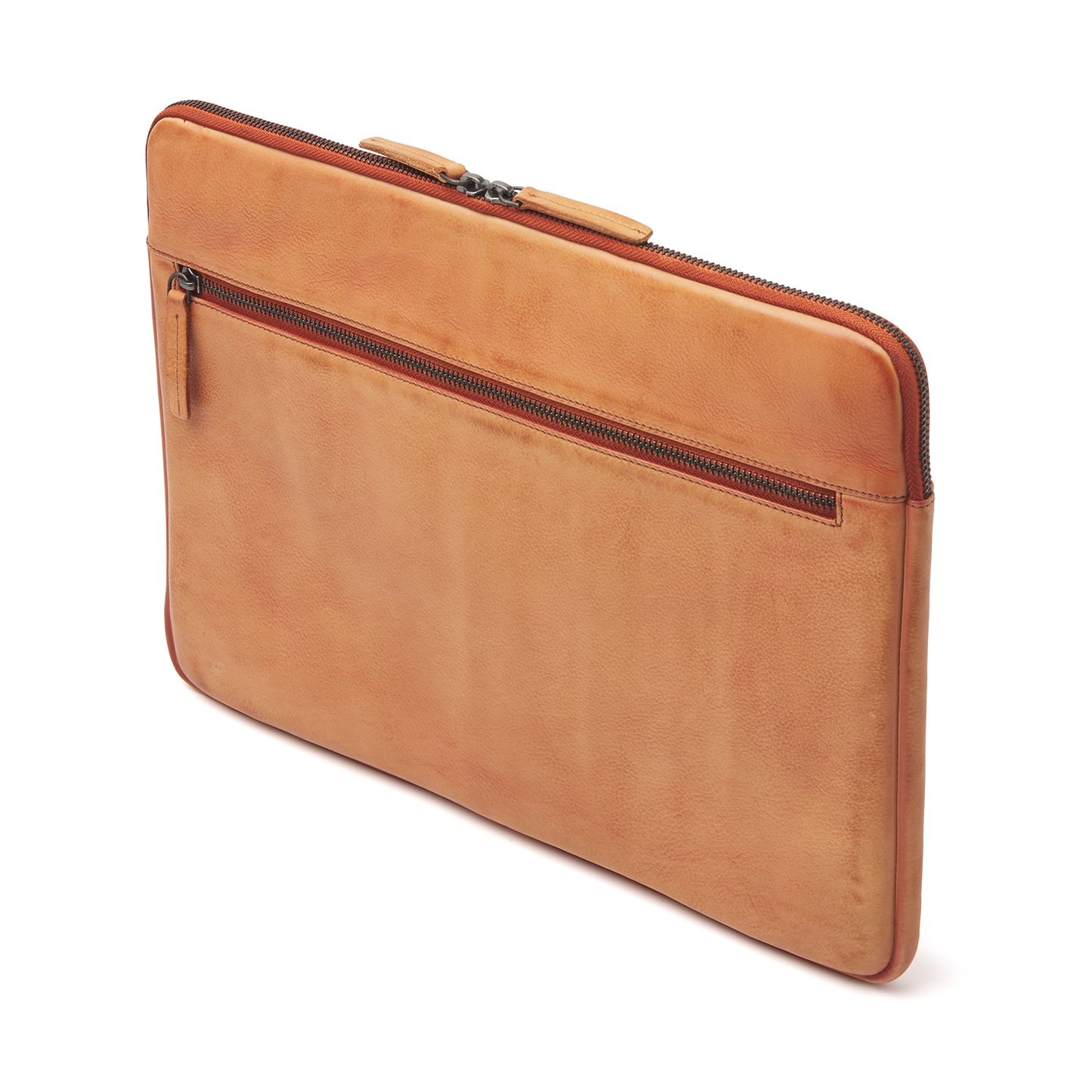 dR Amsterdam Laptop Sleeve TAMPA Camel 933580 | Echtes Leder