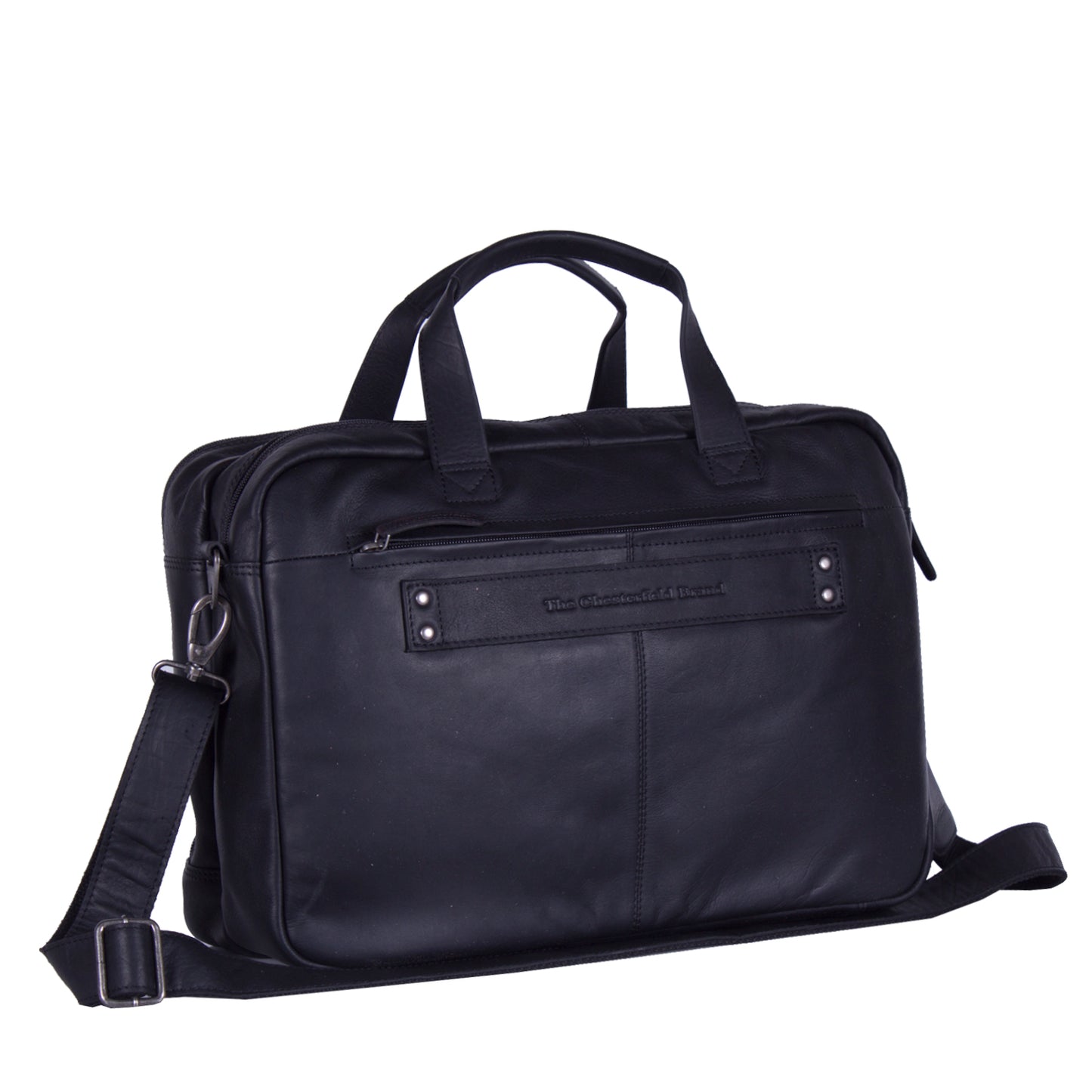 The Chesterfield Brand Laptoptasche RYAN Schwarz | Echtes Leder