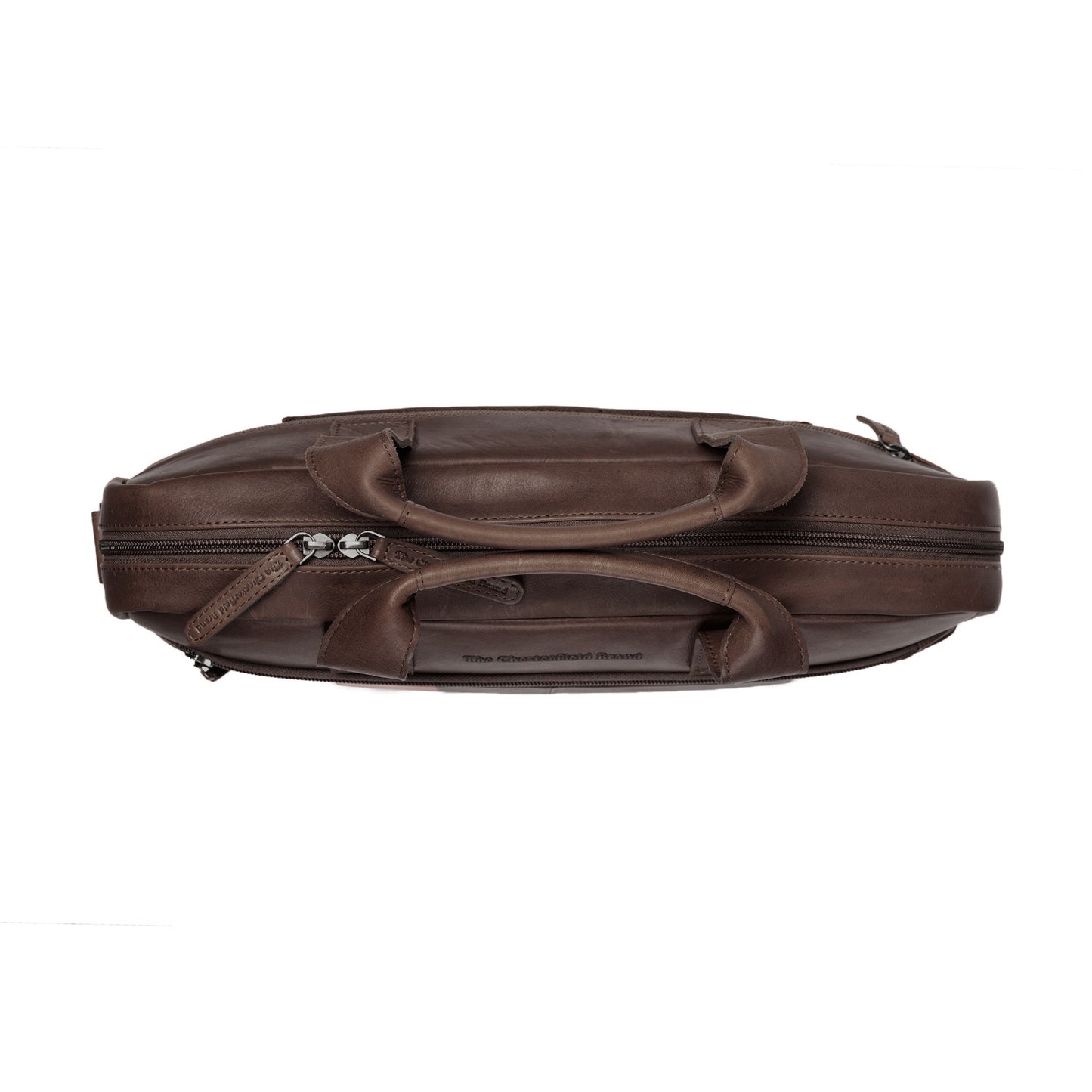 The Chesterfield Brand Laptoptasche CALVI Braun | Echtes Leder