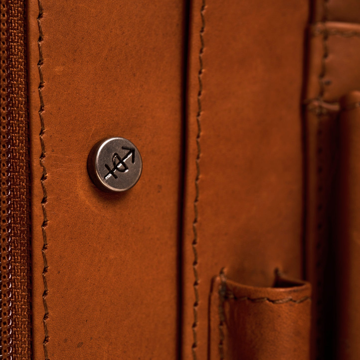 The Chesterfield Brand Dokumententasche BARNET Cognac | Echtes Leder