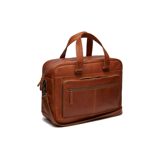 The Chesterfield Brand Laptoptasche SINGAPORE Cognac | Echtes Leder