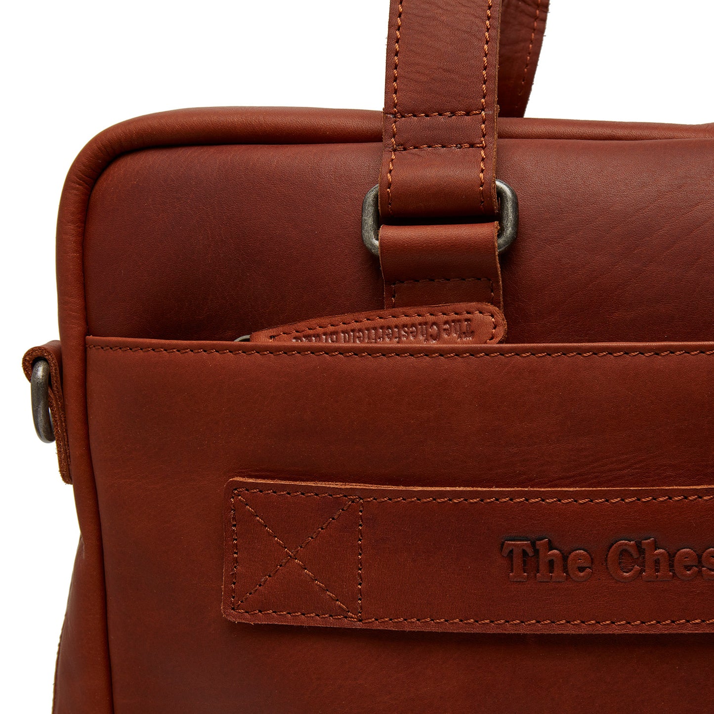 The Chesterfield Brand Laptoptasche MANHATTAN Cognac | Echtes Leder