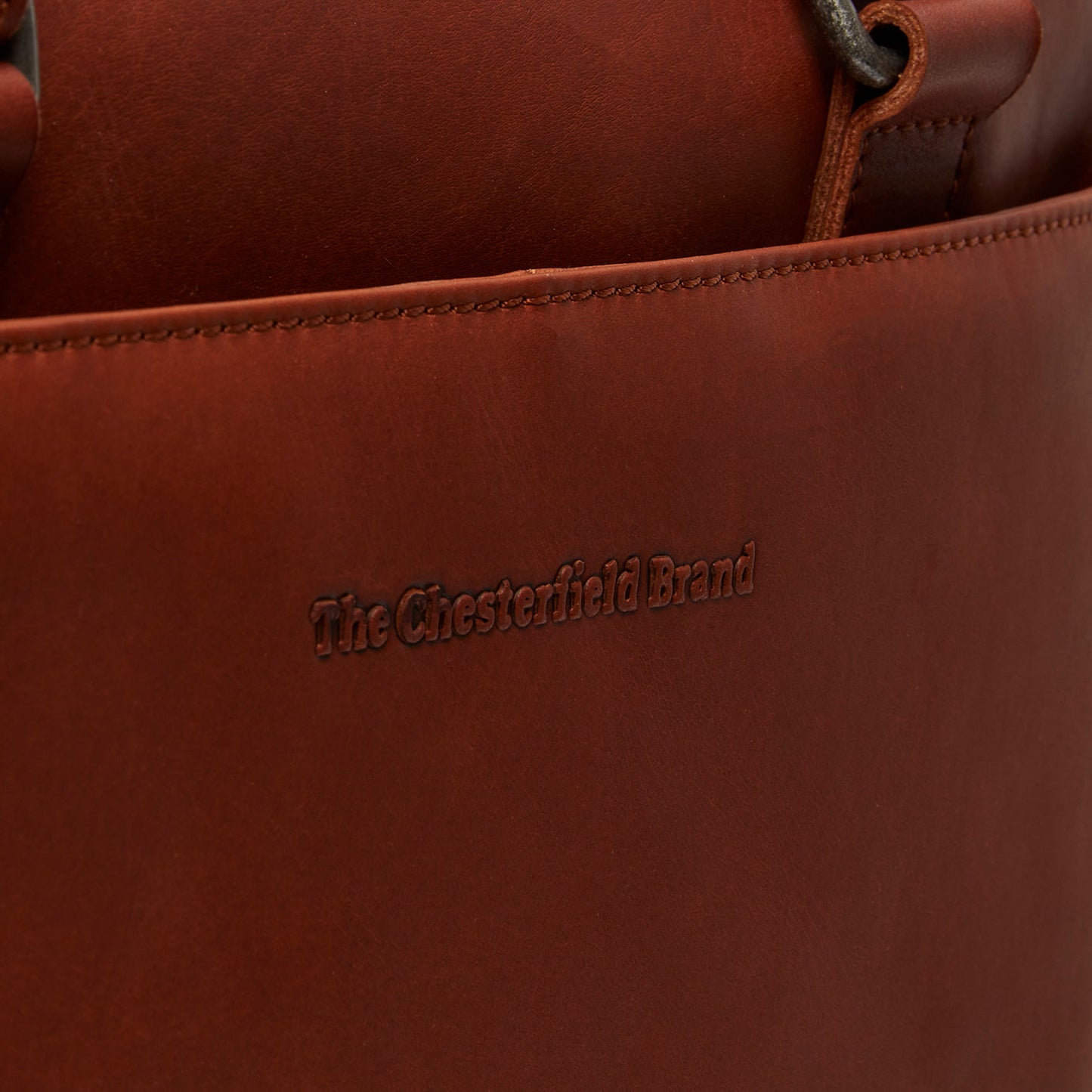 The Chesterfield Brand Laptoptasche MANHATTAN Cognac | Echtes Leder