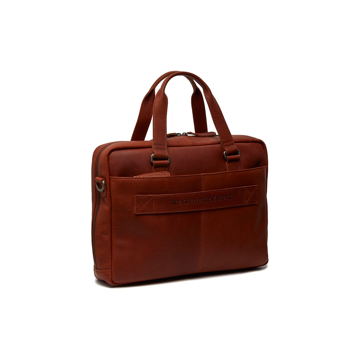 The Chesterfield Brand Laptoptasche MANHATTAN Cognac | Echtes Leder