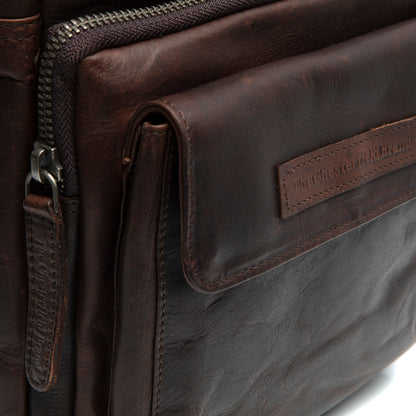 The Chesterfield Brand Umhängetasche BATH Braun | Echtes Leder