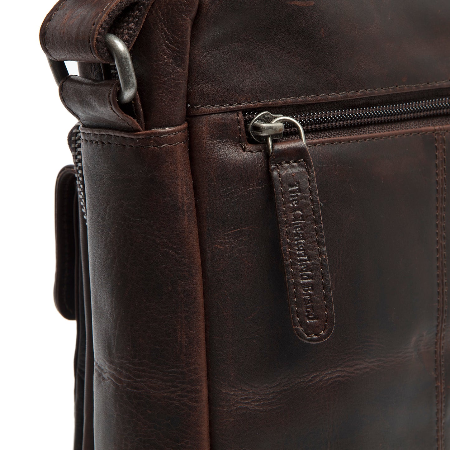 The Chesterfield Brand Umhängetasche BATH Braun | Echtes Leder