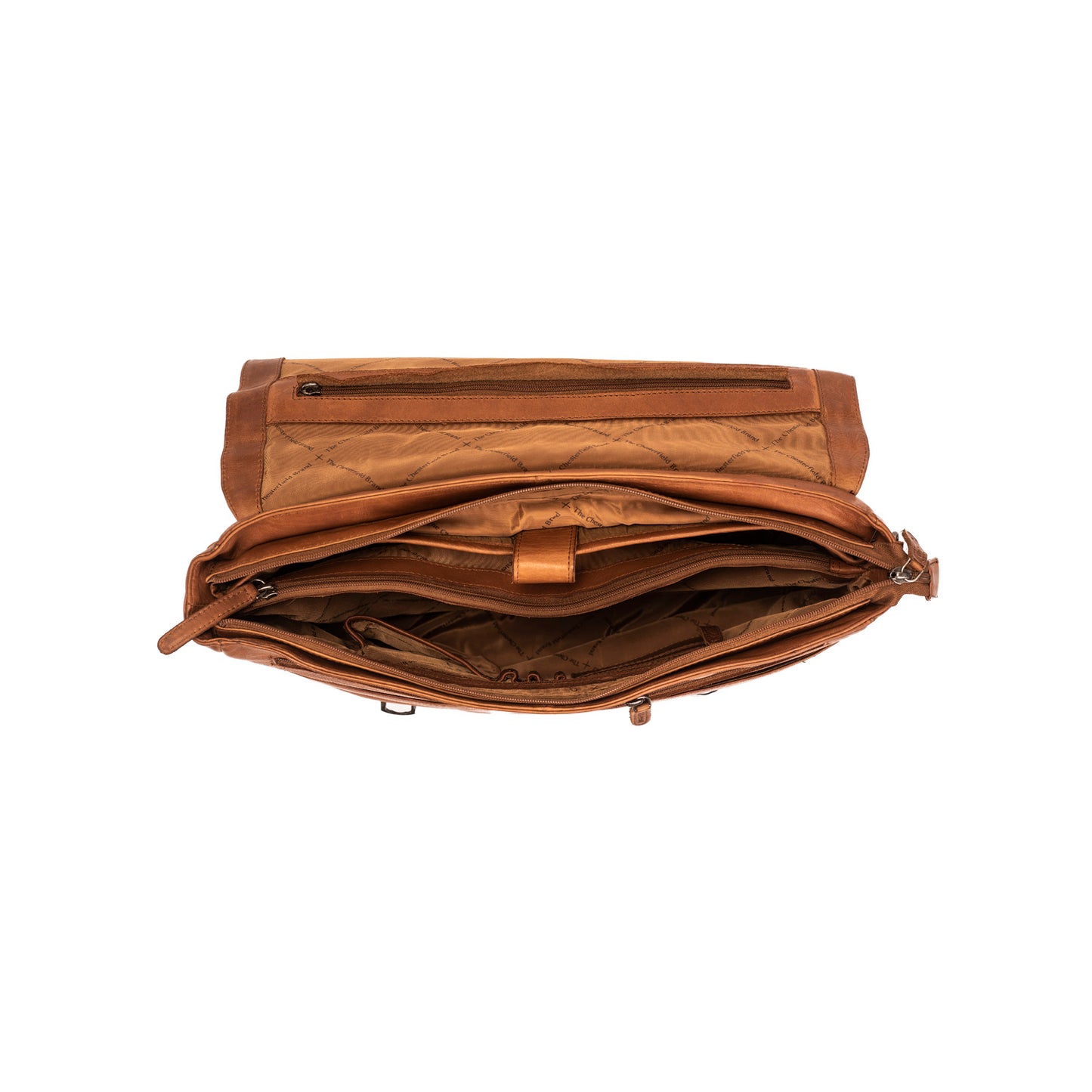 The Chesterfield Brand Aktentasche BELFAST Cognac | Echtes Leder