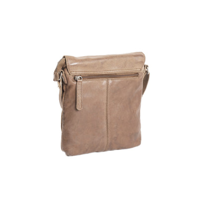 The Chesterfield Brand Umhängetasche CALAIS Beige | Echtes Leder