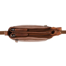 Lade das Bild in den Galerie-Viewer, The Chesterfield Brand Umhängetasche LAOS Cognac | Echtes Leder
