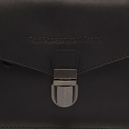 The Chesterfield Brand Umhängetasche SEVILLA Schwarz | Echtes Leder