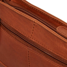 Lade das Bild in den Galerie-Viewer, The Chesterfield Brand Umhängetasche SALERNO Cognac | Echtes Leder

