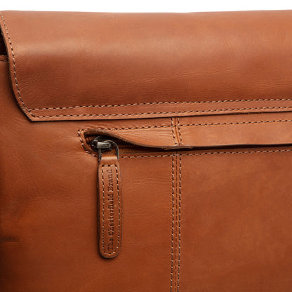 The Chesterfield Brand Umhängetasche TOLEDO Cognac | Echtes Leder