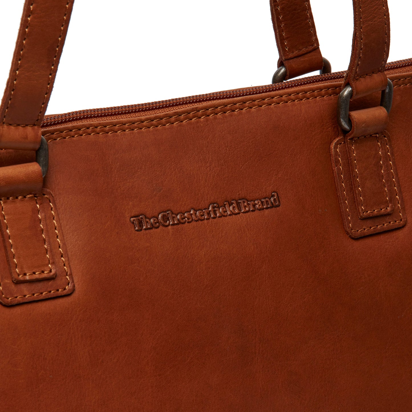 The Chesterfield Brand Umhängetasche SANTORINI Braun | Echtes Leder