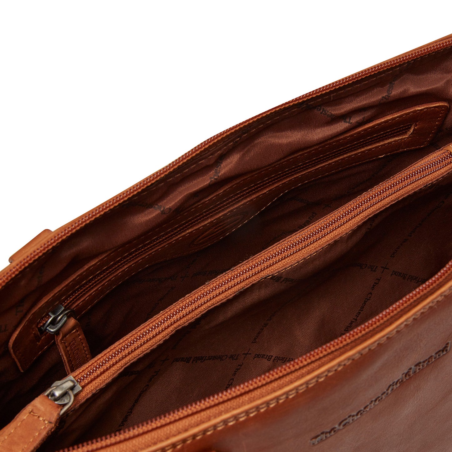 The Chesterfield Brand Umhängetasche SANTORINI Braun | Echtes Leder