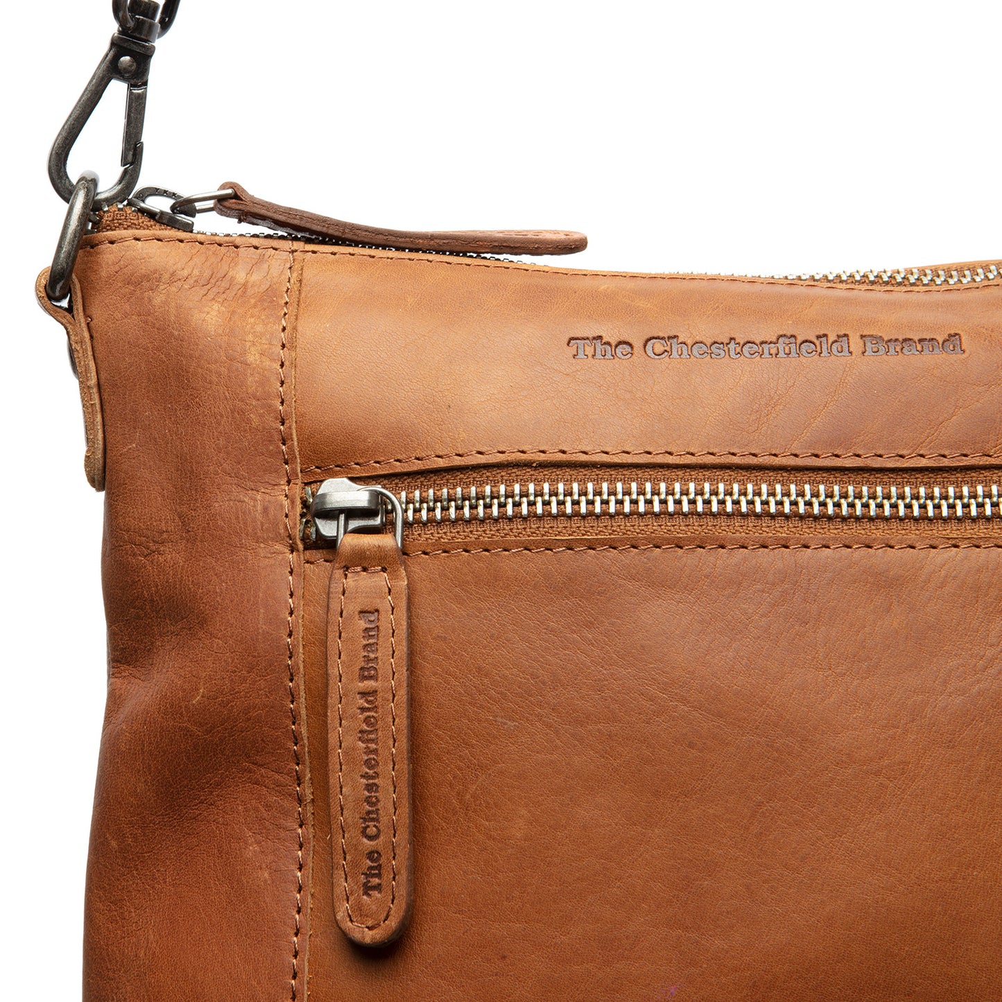 The Chesterfield Brand Umhängetasche FARO Cognac | Echtes Leder