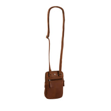 Lade das Bild in den Galerie-Viewer, The Chesterfield Brand Umhängetasche MAYA Cognac | Echtes Leder
