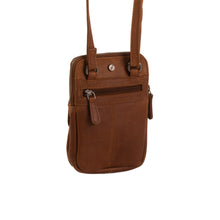 Lade das Bild in den Galerie-Viewer, The Chesterfield Brand Umhängetasche MAYA Cognac | Echtes Leder
