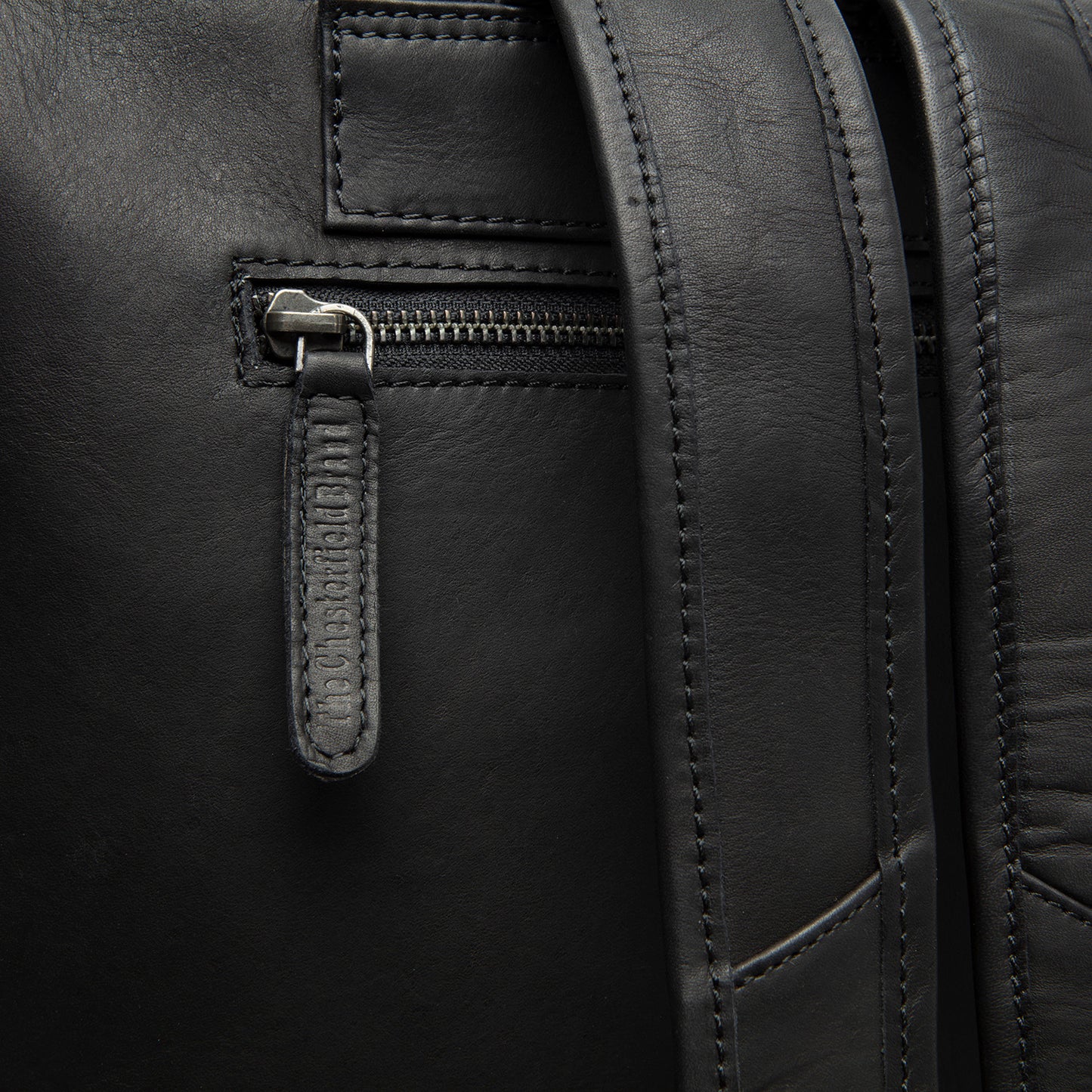 The Chesterfield Brand Rucksack MANCHESTER Schwarz | Echtes Leder