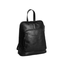 Lade das Bild in den Galerie-Viewer, The Chesterfield Brand Rucksack NAOMI Schwarz | Echtes Leder
