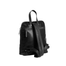 Lade das Bild in den Galerie-Viewer, The Chesterfield Brand Rucksack NAOMI Schwarz | Echtes Leder
