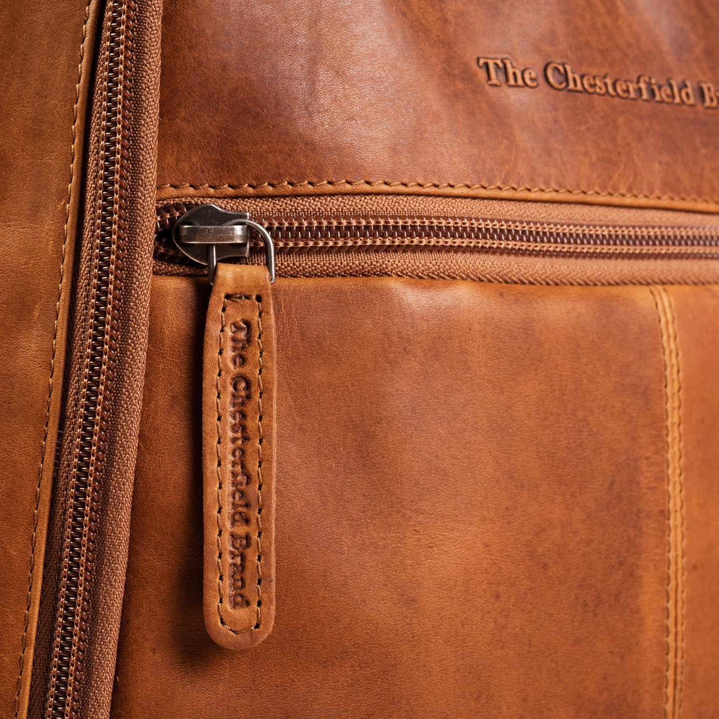 The Chesterfield Brand Rucksack JAMES Cognac | Echtes Leder