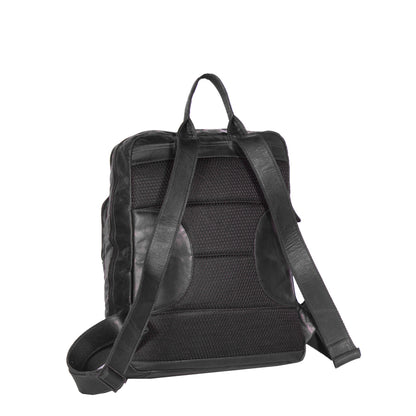 The Chesterfield Brand Rucksack MACK Schwarz | Echtes Leder