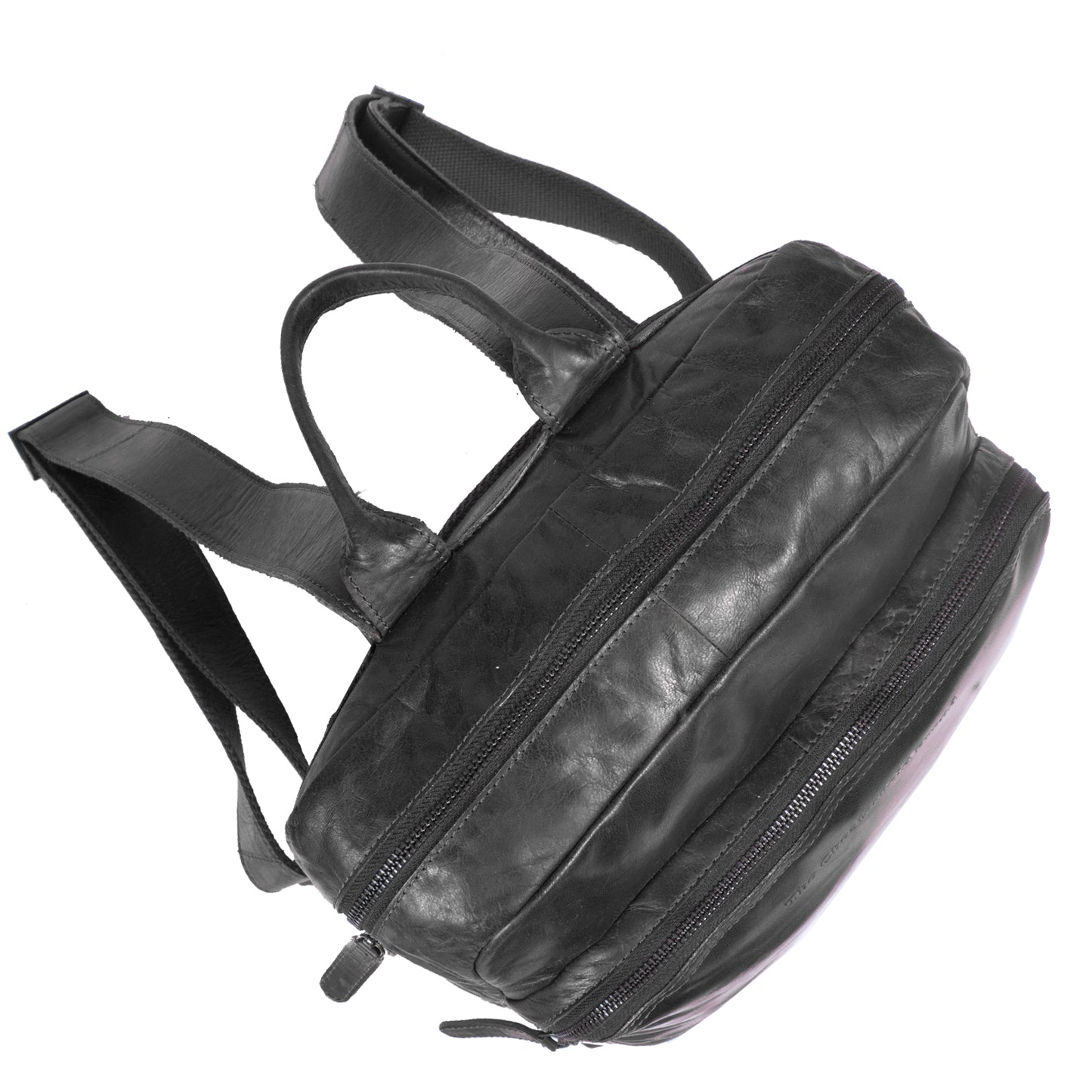The Chesterfield Brand Rucksack MACK Schwarz | Echtes Leder