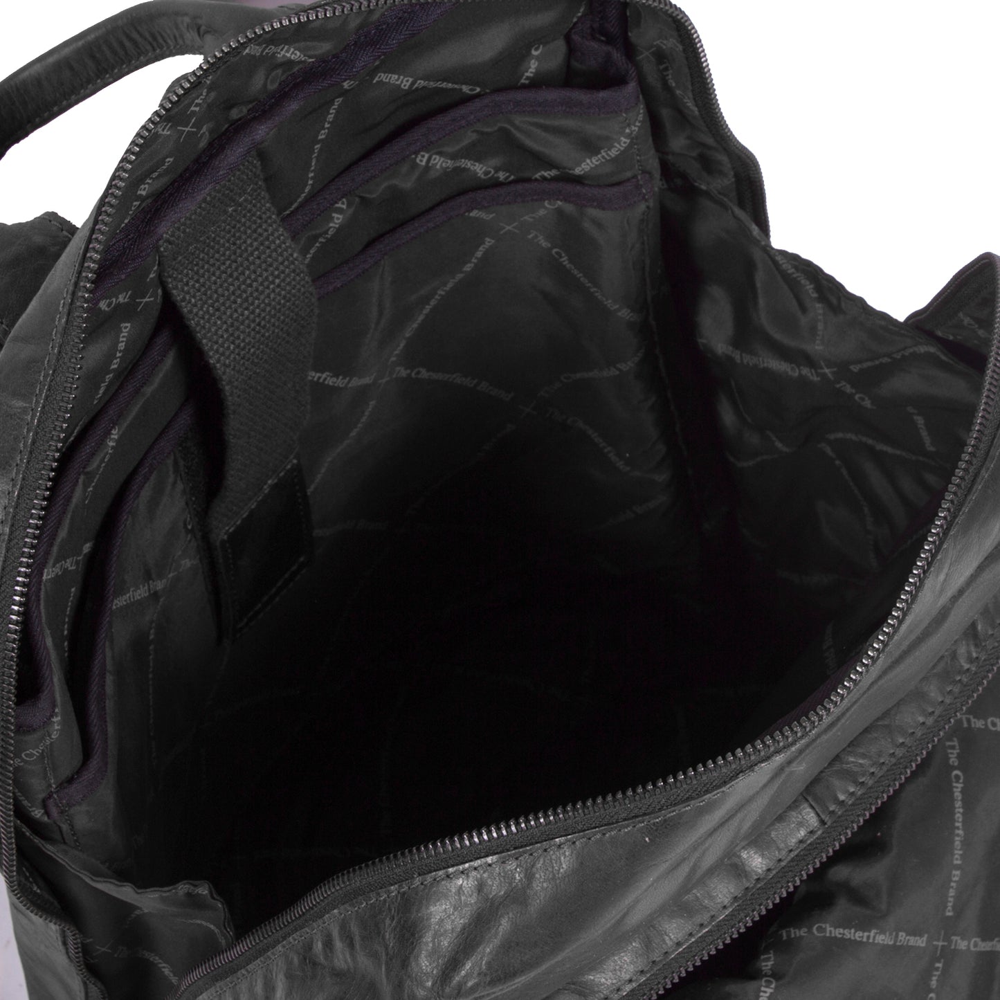The Chesterfield Brand Rucksack MACK Schwarz | Echtes Leder