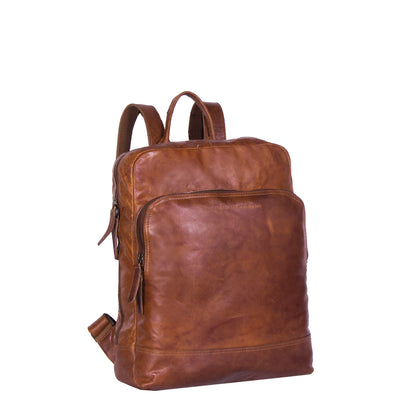 The Chesterfield Brand Rucksack MACK Cognac | Echtes Leder