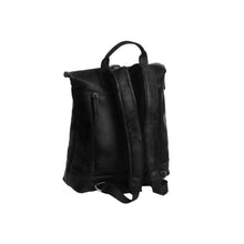 Lade das Bild in den Galerie-Viewer, The Chesterfield Brand Rucksack DALI Schwarz | Echtes Leder
