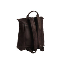 Lade das Bild in den Galerie-Viewer, The Chesterfield Brand Rucksack DALI Braun | Echtes Leder
