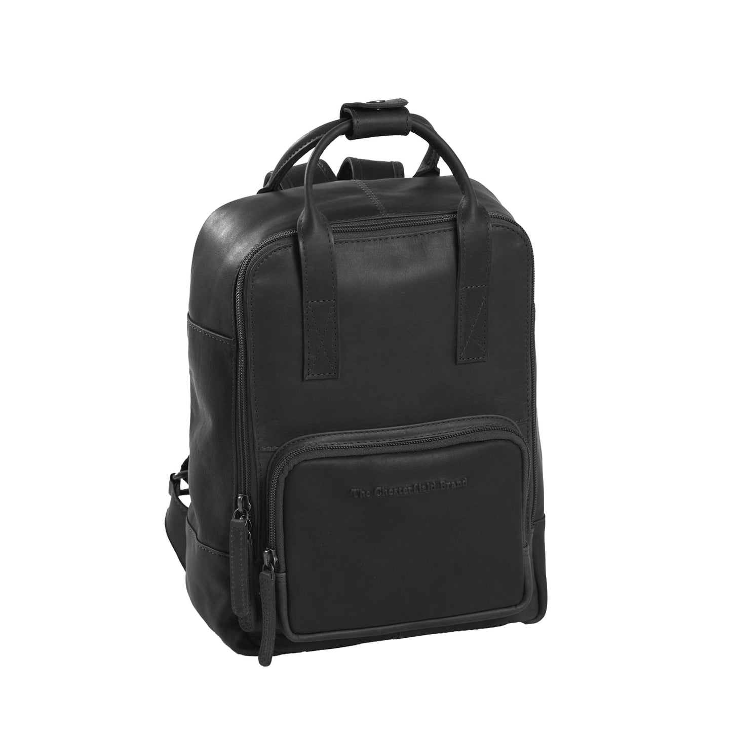 The Chesterfield Brand Rucksack BELLARY Schwarz | Echtes Leder
