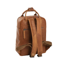 Lade das Bild in den Galerie-Viewer, The Chesterfield Brand Rucksack BELLARY Cognac | Echtes Leder
