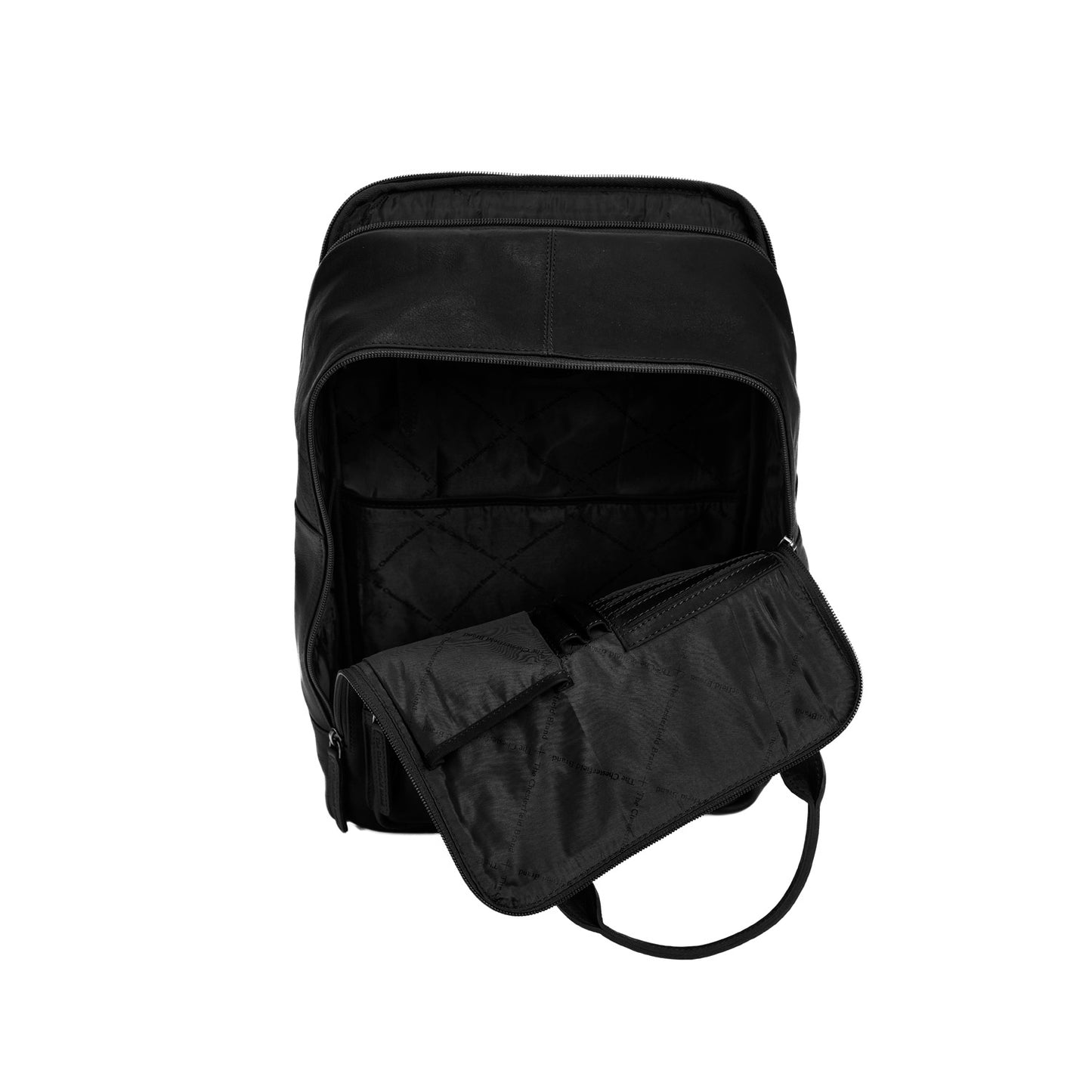 The Chesterfield Brand Rucksack BELFORD Schwarz | Echtes Leder