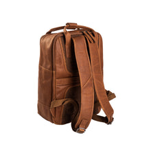 Lade das Bild in den Galerie-Viewer, The Chesterfield Brand Rucksack BELFORD Cognac | Echtes Leder
