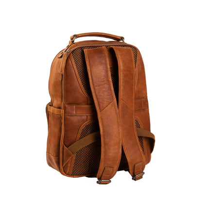 The Chesterfield Brand Rucksack AUSTIN Cognac | Echtes Leder
