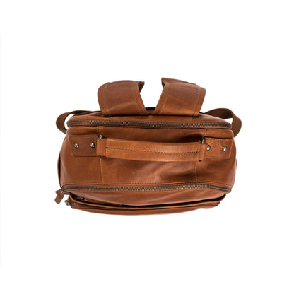 The Chesterfield Brand Rucksack AUSTIN Cognac | Echtes Leder