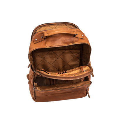 The Chesterfield Brand Rucksack AUSTIN Cognac | Echtes Leder