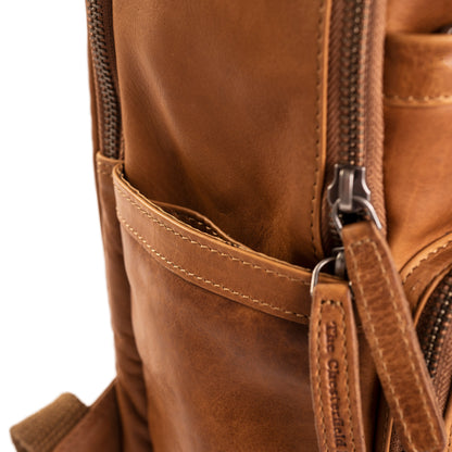 The Chesterfield Brand Rucksack AUSTIN Cognac | Echtes Leder