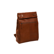 Lade das Bild in den Galerie-Viewer, The Chesterfield Brand Rucksack GRAZ Cognac | Echtes Leder
